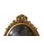 Antica specchiera ovale Luigi XVI del 1800