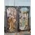 Esclusiva coppia di piani in marmi policromi - 178 x 77 cm