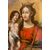 "Madonna con Bambino Salvator Mundi"  dipinto su tela - XVII secolo