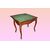 Tavolino da gioco Luigi Filippo in mogano del 1800