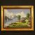 Italian Signed Landscape Painting From 20th Century