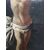 Large oil painting on canvas &quot;Crucifixion&quot; - Genoese School XVII century.     