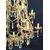 Large Maria Theresa chandelier in glass drops - 25 lights     
