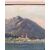 Giuseppe De Rubelli (1844-1916) - dipinto olio su tela "Paesaggio lacustre"