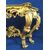 Console stile Luigi XV in legno dorato e marmo rosso - Italia 1° metà XX sec.