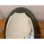 Specchio ovale design  Modernariato anni 60 bicolore.  Mis 90 x 68 Originale 
