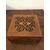 scatola in legno intarsiato Firenze cm. 18 x 18 x 6