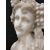 Elegante Scultura - Raffigurazione dell'autunno al Femminile - Marmo di Carrara - H 64 cm - Venezia - Fine 19° secolo/inizio XX secolo