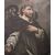 Dipinto olio su tela del 1600 italiano raffigurante San Vincenzo 