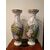 Coppia di vasi Vecchia Parigi francesi del 1800 decorati