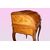 Stupendo scrittoio a rullo francese del 1800 in legno di carrubo riccamente intarsiato
