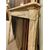 CHL160- Camino in legno laccato, epoca '800, cm L 135 x H 128 x P 13