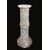 Colonna antica Romana in alabastro fiorito appartenente alla seconda metà dell'ottocento.