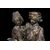 Scultura in bronzo "Innamorati che danzano" francese del 1800