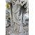 DARS585 - Coppia di statue in cemento, cm L 70 x H 190 x P 70