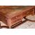 Scrivania Impero francese di inizio 1900 in legno di mogano con piano in pelle