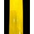 Vaso in vetro pesante giallo uranio bulicante.Murano.