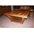 Tavolo allungabile rettangolare Decò di inizio 1900 in legno di noce
