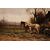 Olio su tela raffigurante scena campestre firmato Cor Bouter 1888-1966 (C.Verschuur)