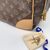 LOUIS VUITTON Borsa da Viaggio in Col. Marrone Sirius L