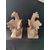 Magnifica coppia di Grifoni in marmo nembro - H 43