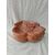 Coppia di acquasantiere in marmo rosso Verona - 25 x 25 cm