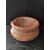 Particolare acquasantiera in marmo rosso Verona - Diametro 37 cm