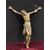 Scultura in bronzo raffigurante Cristo Crocifisso 