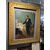 Dipinto su tela di grandi dimensioni raffigurante Cavour . 130 x 100