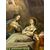 Dipinto del XVII emiliano , raffigurante. “ Transito della Madonna “  cm 99 x 77 