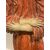 Scultura in terracotta  policroma  di Cristo Risorto - Terracotta - XVII secolo. 