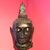 Testa di un Budda in bronzo