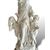 XX Secolo, Coppia di sculture in  marmo bianco, Gruppi allegorici