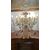 Candeliere vetro di Murano a gondola 