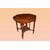 Tavolino inglese stile vittoriano del 1800 intarsiato
