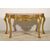 Grande consolle veneziana in legno intagliato e dorato, XIX secolo 