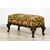 Panchetto in legno intagliato e laccato a cineseria, Inghilterra, primi anni del XX secolo