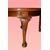 Tavolo ovale allungabile inglese stile Chippendale del 1800