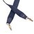 HERMES Accessorio in Tela Col. Blu n.a. M