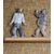 217 scultura bassorilievo in terracotta di  Cleto TOMBA 