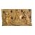 Pannello, bassorilievo in legno dorato con angeli - XIX sec. 