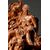 Scena allegorica, scultura in terracotta - Diana cacciatrice e un’ Ancella tentate dai Satiri nelle vesti di innocenti Putti