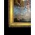 Olio su tela francese di inizio 1800 Raffigurante Scena di vita Familiare