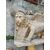 Strepitoso Altorilievo - Leone di San Marco in marmo - 83 x 47 cm