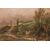 Olio su tela Olandese del 1800 raffigurante Scena campestre firmato Marinus Harting 1815 - 1861