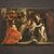 Dipinto religioso Adorazione dei Magi del XVIII secolo