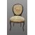 Two small chairs with oval backs, Louis Philippe Period
