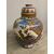 Antico grande vaso Potiche Santarelli Gualto Tadino Liberty con Gallo Altezza cm 48 