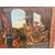 Antico dipinto fiammingo epoca XVIIsec olio su tavola. Cornice antica cm 120 x 82 