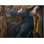 Dipinto con scena dall'antico testamento, Giuseppe e i fratelli davanti al faraone. XVII secolo. Giovanni Battista Beinaschi (Fossano o Torino, 1636 – Napoli, 28 settembre 1688)